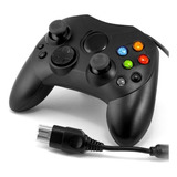 Control De Xbox Clasico Caja Negra Triple A Color Negro