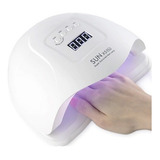 Secador De Uñas 180w Led Profesional Led Uv Manicure Sun X5