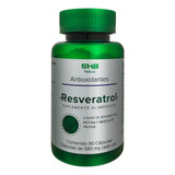 5h8 Resveratrol 90 Cáps Con 250 Mgs Frutos Rojos Con Biotina