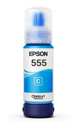 Botella De Tinta Epson 555 Cian 70ml L8180 L8160