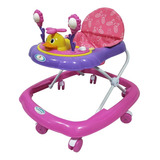 Caminador Para Bebe Niño Niña Luces Y Sonido Color Rosa