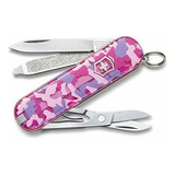 Navaja Victorinox Classic Sd, Camo Rosado