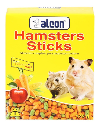 Ração Alcon Hamster Sticks 175g