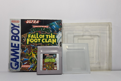 Jogo Turtles Fall Of The Foot Clan Game Boy Color Na Caixa