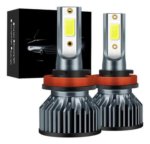 Kit De Faros Delanteros Led H1 H7 H8 H11 9005 Hb3 9006 Hb4