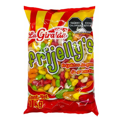 Dulces Frijol Tipo Jelly Beans Frijellys Gragea 1 Kg | Meses sin interés