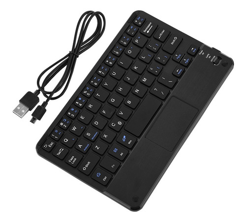 Ultra-delgado Mini Teclado Inalámbrico Bluetooth Con Touchpa