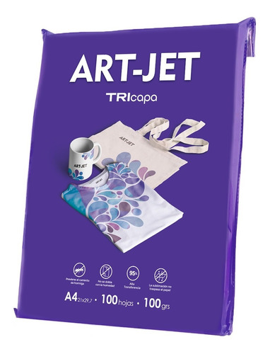 Papel Para Sublimar Art-jet® Tricapa A4 2000 Hojas.