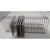 Porta Cd Organizador Metalico Para Estante