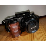 Câmera Sony A6500 +lente Sony 28mm +cage Smallrig+ 2baterias