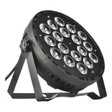 Refletor Led Par 64 Slim Rgbw 18 Leds 4 Em 1 Quadriled Cree