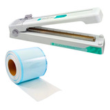 Seladora Odontológica Autoclave 30cm + Papel Grau Cirúrgico