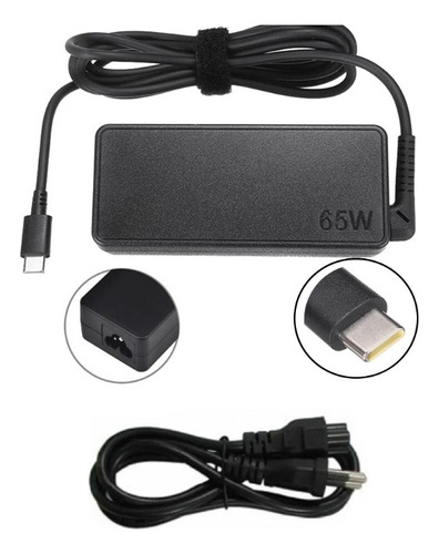 Carregador Fonte Para Dell Latitude 5420 Tipoc 20v 65w Usb-c