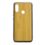 Carcasa Case Funda De Madera Bamboo Para Huawei P20 Lite