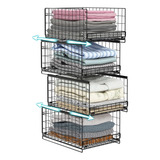 Ropero Armable Closet Resistente Ropa Rack Metalico Plegable