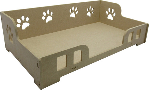 Cama Caminha Sofá Casinha Para Pet Cachorro Dog Gato Mdf