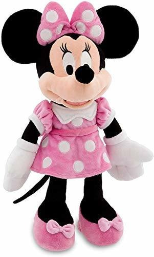 Titeres De Peluches Disney 16  Minnie Mouse En Vestido Rosa 