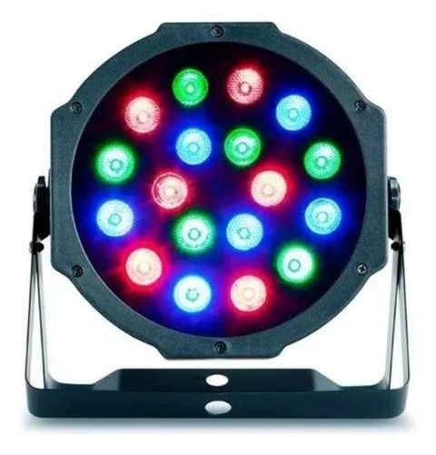 Foco Led Par 18 Led 1w Dmx Alto Brillo Rgb Luz / Ekipofertas