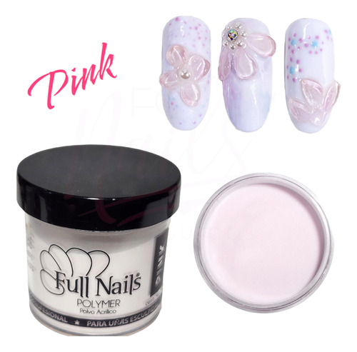 Polimero Full Nails 40 Gr Uñas Acrílicas Polvo Uñas 