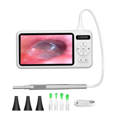 Otoscopio Digital Profesional Con Monitor Hd 4.5 +accesorios | Meses sin interés