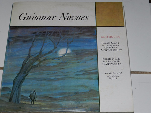 Vinilo 0824 - Sonatas De Beethoven - Guiomar Novaes Piano