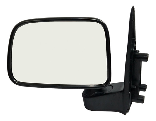 Retrovisor Toyota Hilux 2000 - 2005 Cromado Manual Foto 6