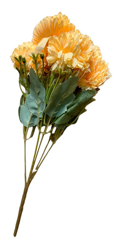 Ramo Crisantemos Artificial 5 Flores 11579