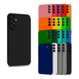 Capinha Case De Proteção Aveludada Para Samsung S23 Fe 5g