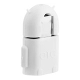 Adaptador Convertidor Otg Microusb V8 A Usb2.0 Logo Android