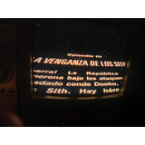 Star Wars Episodio Iii La Venganza De Los Sith Vhs Sub