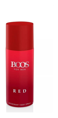  Boos Red Desodorante Hombre En Aerosol  X 150ml 