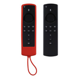 Control Compatible Con Amazon Fire Tv Stick Lite Con Funda Color Rojo