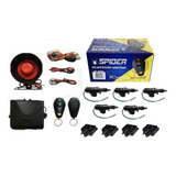 Alarma Spider Sr-2300 + 4 Seguros Elctricos + Cajuela+4relay