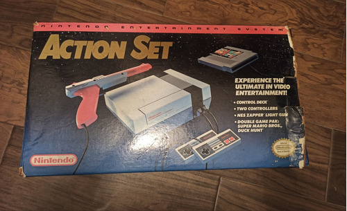 Consola Nintendo Action Set En Caja