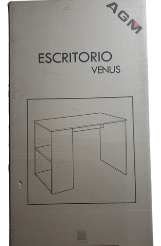 Escritorio Venus 100x50x75cm Melamina 18kg