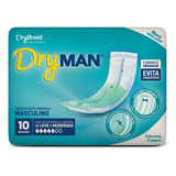 Absorvente Dry Man Masculino 10- Unidades