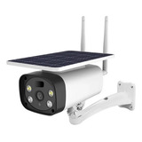 Cámara Seguridad Solar Exterior Bala Inalámbrica Wifi 1080p