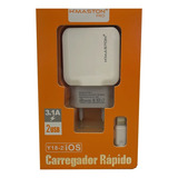 Carregador Y18-2 Turbo 3.1 Para iPhone 5 6 7 8 X Xr Xs 11 12