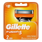 Carga Para Aparelho De Barbear Gillette Fusion 5 - 2 Unidade