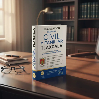 Legislación Esencial Civil Y Familiar De Tlaxcala 2026. Códigos Civil, De Procedimientos Civiles, Nacional De Procedimientos Civiles Y Familiares. Leyes. Guía Práctica De Plazos, Términos. | Envío gratis