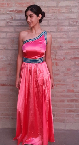 Vestido De Fiesta Rosa ( Gala, Egresados, Reina, Eventos)