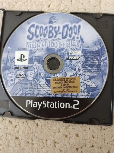 Scooby Doo: Night Of 100 Frights - Playstation 2 Cd Físico