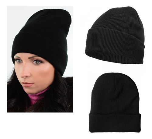 Kit 10 Touca Lisa Gorro Lã Atacado Revenda Adulto Inverno