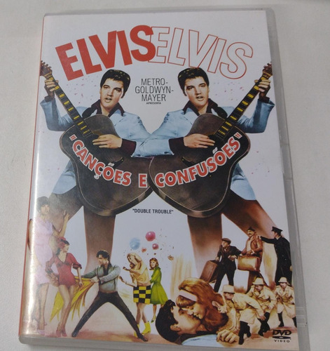 Elvis Cancoes E Confusoes Dvd Original Lacrado