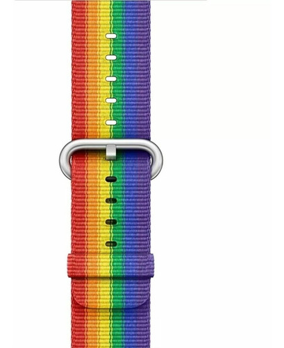 Correa Apple Watch Pride Edition Original Acero Nylon 38mm