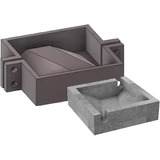 Moldes Para Maceta Cenicero De Concreto,yeso,cemento-n2 10cm