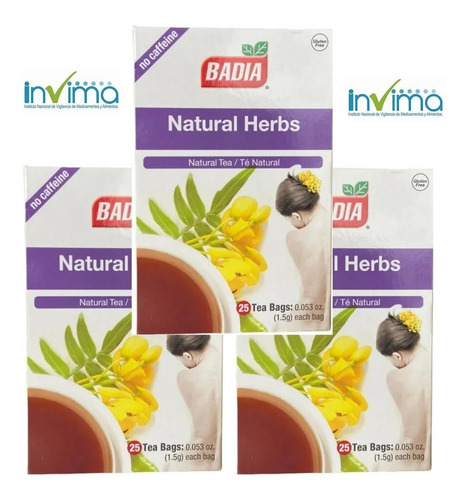 Té Badia Original Reductor Gratis - - Unidad a $834