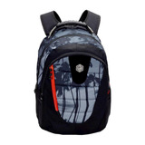 Mochila Costas Notebook Cobra D' Água Roxa Cdm803501 Cor Preto Desenho Do Tecido Cobra Dágua