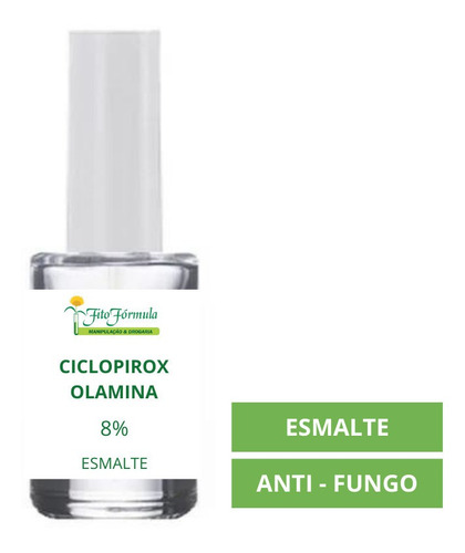 Ciclopirox Olamina Esmalte Para Unhas 10ml Micose