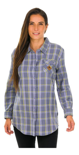 Camisa M/l Mujer Brighton W Lila Burton